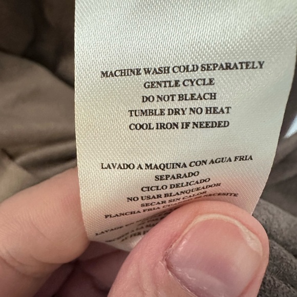 KUT FROM THE KLOTH M Moto mocha faux suede drape jacket shabby chic boho - Picture 10 of 14